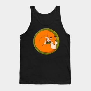 Fox Sleeping Forest Fairy Tank Top